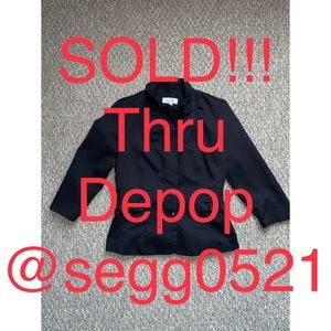 Charlotte Russe Black Blazer Suit Jacket